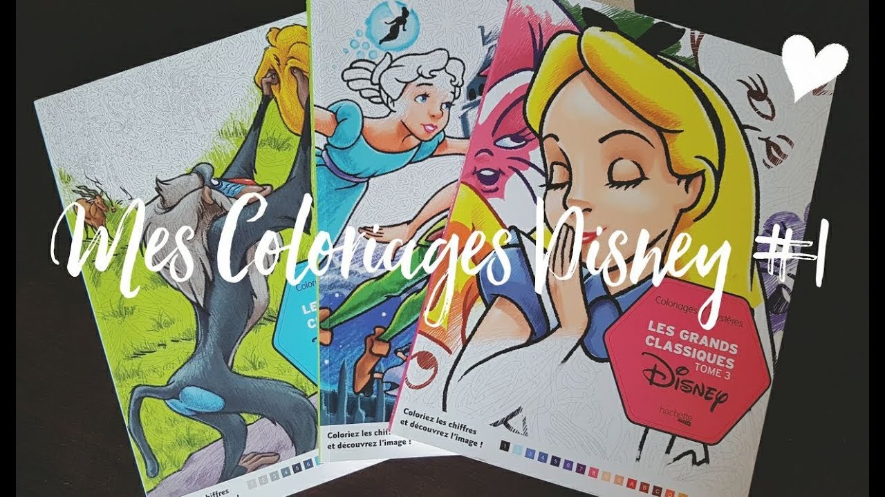 Coloriages Disney Mystères 1 Les Feutres Que Jutilise - 