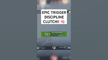 EPIC TRIGGER DISCIPLINE CLUTCH!! 🧠