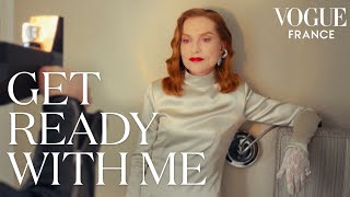 Isabelle Huppert gets ready for the 2024 Met Gala | Vogue France