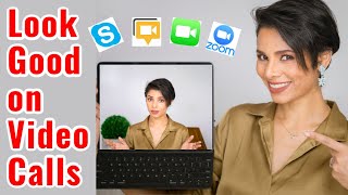 How To Look Good on a Webcam VIDEO CALL/ Zoom, FaceTime, Skype screenshot 2