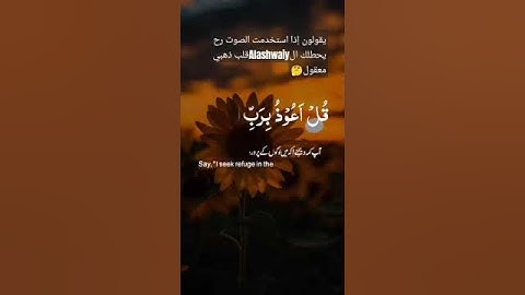 تلاوة خاشعة ما شاء الله تبارك الرحمن ♥️ #اكسبلور