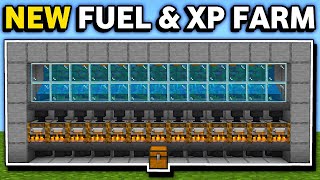 Minecraft Bedrock New Fuel & Xp Farm Tutorial 1.21
