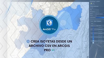 🌐 Crea Isoyetas desde un archivo CSV en ArcGIS Pro 🗺️ #ArcGISPro #Geoprocesamiento #GISMapping