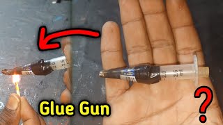 how to make glue gun and home / ಗ್ಲೂ ಗನ್ ಮನೆಯಲ್ಲಿ🔥💯