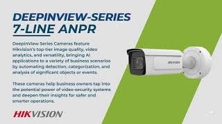 HIKVision DeepinView Series ANPR Camera | Syed Engineering Co.