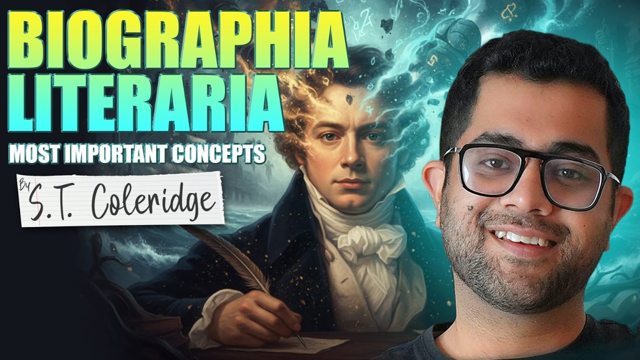 «Литературная биография» С.Т. Кольриджа | Теория воображения и почему он критиковал Вордсворта!