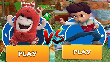 Oddbods Turbo Run Vs Paw Patrol Ryder Android Gameplay