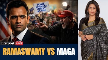 LIVE: Vivek Ramaswamy Clash Over Racism As MAGA Rift Explodes  | Vantage with Palki Sharma | N18G
