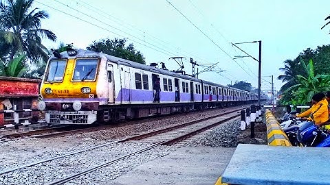 Amazing Aerodynamic EMU Local & Conventional EMU Local Train passing Busy Railgate | Eastern Railway