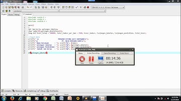 Cara Membuat Program Gaji Karyawan Honor Menggunakan Dev C ++