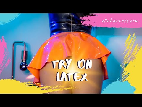 LATEX TRY ON by @elinharness.official