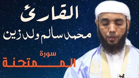 60 سورة الممتحنة للقارئ محمد سالم ولد زين