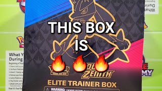 EP-94: This Crown Zenith Box is on FIRE!!! #pokemon #pokemontcg #pokemoncards #elitetrainerbox