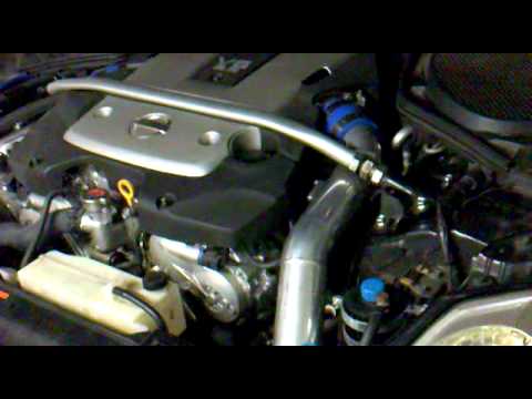 350z hr supercharged idle problem - YouTube