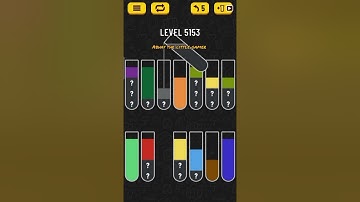 Water sort puzzle level 5153