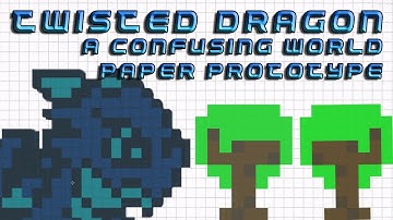 Twisted Dragon - Paperprototype