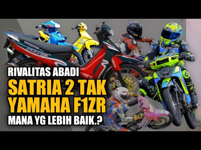 SIAPA PALING CEPAT⁉️ RIVALITAS SATRIA 2 TAK VS F1ZR class=