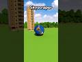 Steve vs spear's & Earth vs Tower #minecraft #shorts #reels #viral