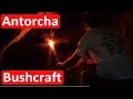 Antorcha Solo Con Materiales Naturales