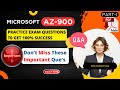 AZ-900 Latest Exam Important Questions 2024 | Microsoft Azure Fundamentals | 100% PASS | Free PDF