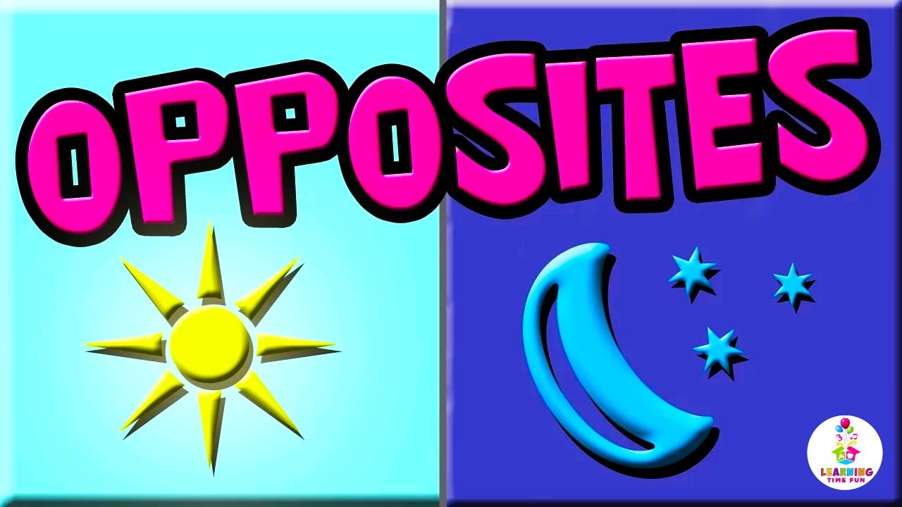 Opposites For Kids (Opposite Words Vocabulary Builder)