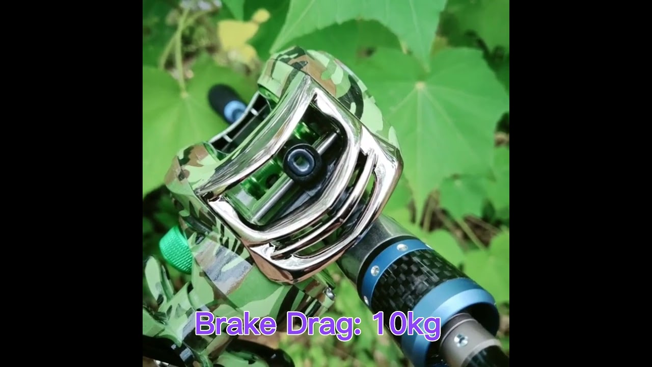 Proberos - Baitcasting Reel 10kg Drag Reel Baitcasting - DW131