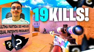 FIZ 19 KILLS NA ULTIMA PARTIDA DA MD10 NA PRINCIPAL E ESSA FOI A MINHA PATENTE NA TEMPORADA 10!