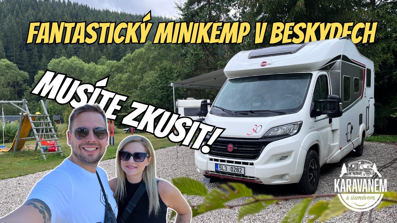 Oáza klidu uprostřed Beskyd. Mini kemp a stellplatz v srdci Valašska Karavaning v Beskydech