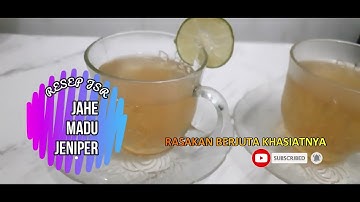 Cara membuat jahe, madu, jeruk nipis / Imunitas tubuh