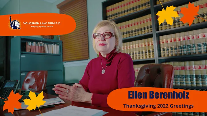 Ellen Berenholz - Thanksgiving 2022 Greetings