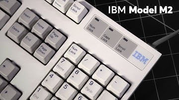 IBM Model M2 Sound Test | Vintage Buckling Spring Keyboard Review