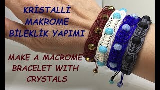 Öğretici Video- Kolay #Makrome #Bileklik Yapımı / #Tutorial Video Make a #Macrome #Bracelet