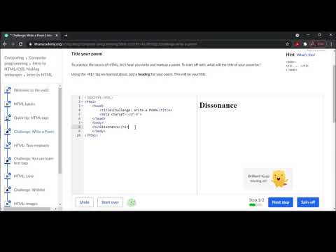 Challenge Write A Poem Khan Academy
