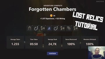 Lost Relics Tutorial - How to Discover All Items in "Forgotten Chambers" Dungeon