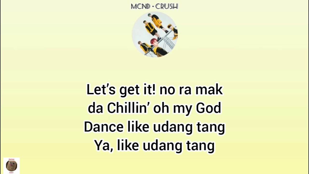 MCND Crush easy lyrics YouTube