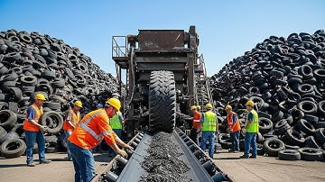 Inside America’s Modern Car Tire Factory – How High-Performance Tires Are Made | SoraVerse World