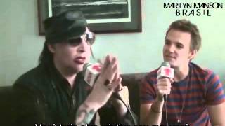 Marilyn Manson entrevistado pela Nova.FM (2012)