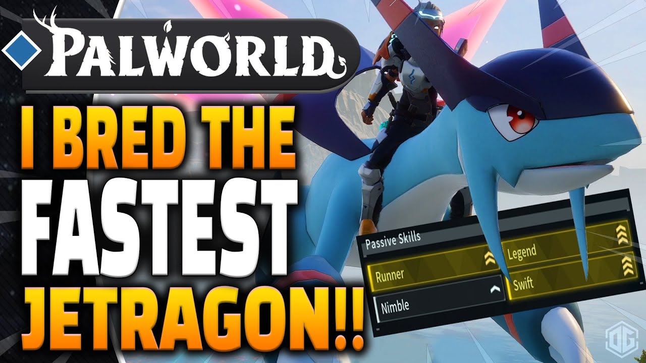 Palworld - I Bred The FASTEST Mount in the Game and YOU CAN TOO!