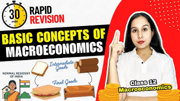Basic Concepts of Macroeconomics in 30 Minutes🔥⏰ | ONE SHOT | Macroeconomics | Class 12  Neha Jangid