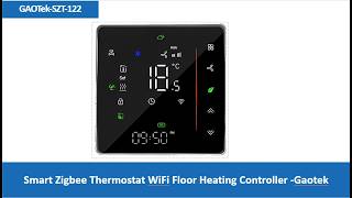 Smart Zigbee Thermostat Wifi Floor Heating Controller - Gaotek