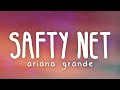 Ariana Grande - safety net ft. Ty Dolla $ign (Lyric Video)