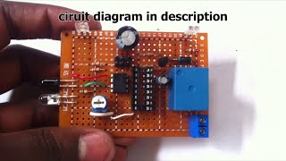 Motion Detector Circuit Project With Ir And Counter Ic