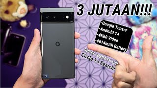3 Tahun Yang Lalu 15 JUTA, Sekarang 3 JUTA!!! | Google Pixel 6 Unboxing & Quick Review +Camera VS