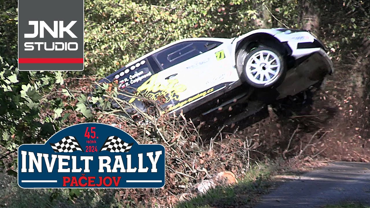 Best of 45. INVELT Rally Pačejov 2024 - 1. etapa (crash & action)