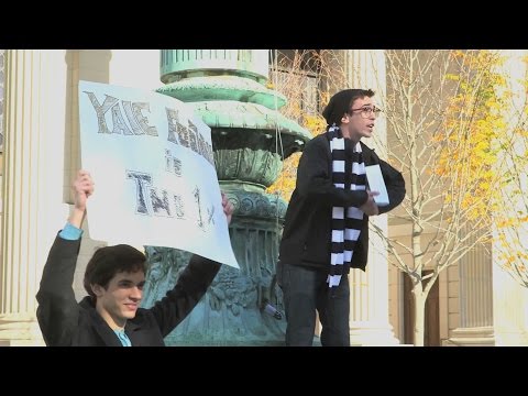 Harvard Protests Yale: The Game 2014