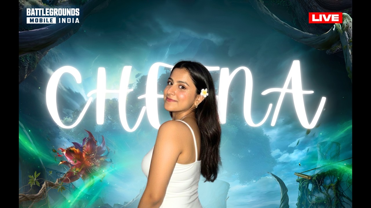 FULL RUSH GAMEPLAY 😍 | BGMI LIVE WITH CHETNA🎀  #bgmi #live #shorts #girlgamer #viral #fyp