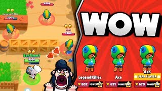 Triple Leon Team Op We Faced Three Leons In Brawl Stars 600 Trophy Leon Push Youtube - brawl stars leon batman