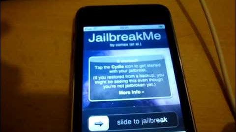 Jailbreak for iPhone, iPod Touch and iPad. Works with all firmware including iOS4. JailbreakMe.com
