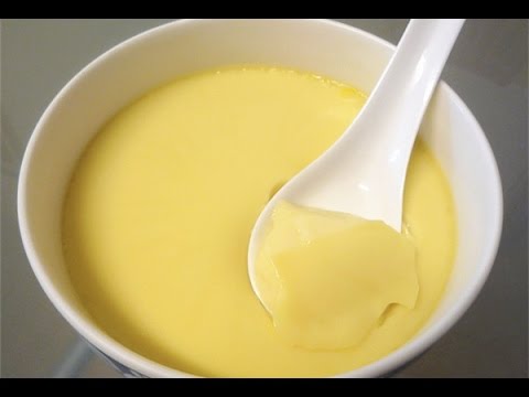 How To Make Steamed Eggs With Milk Dessert 鮮奶燉蛋的做法 - YouTube