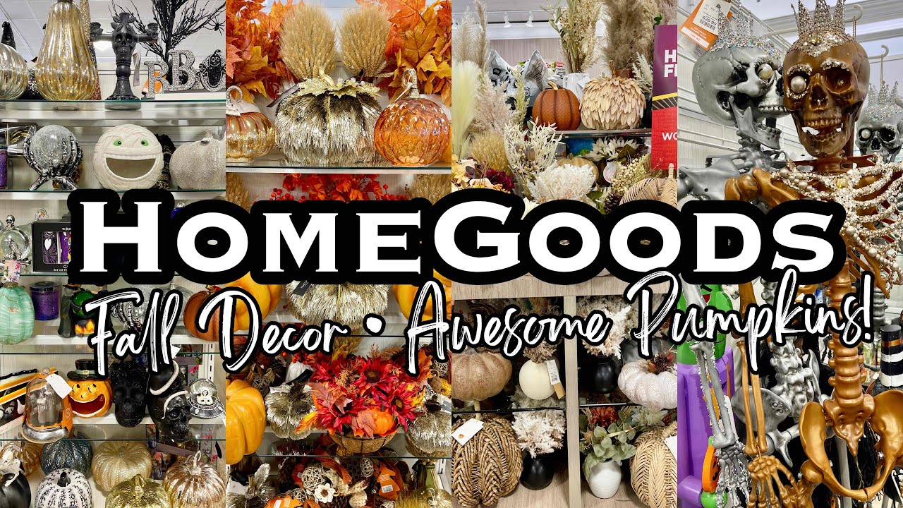 NEW FALL DECOR, HOW TO FIND HIGH-END DECOR AT HOMEGOODS